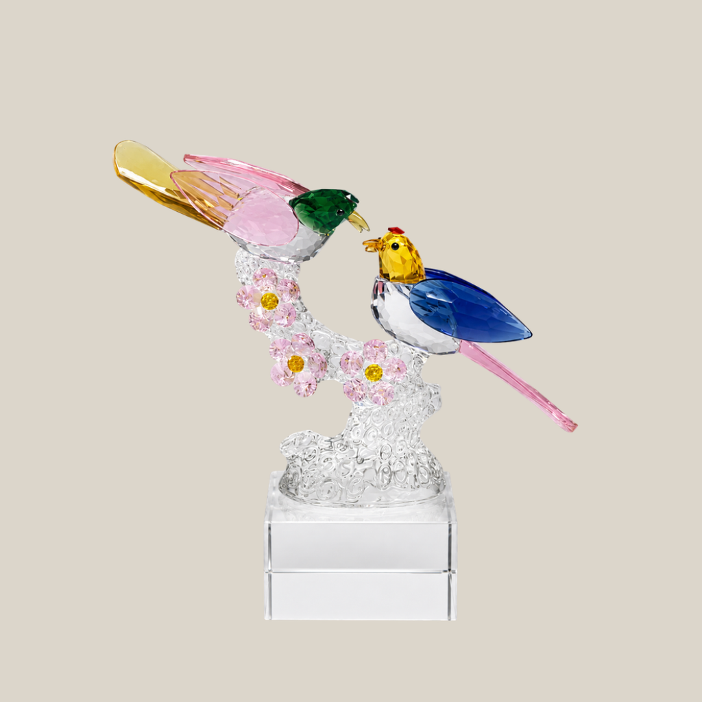 The Love Birds Crystal