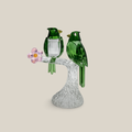 Sparrows in Bloom Crystal