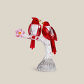 Sparrows in Bloom Crystal