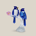 Sparrows in Bloom Crystal