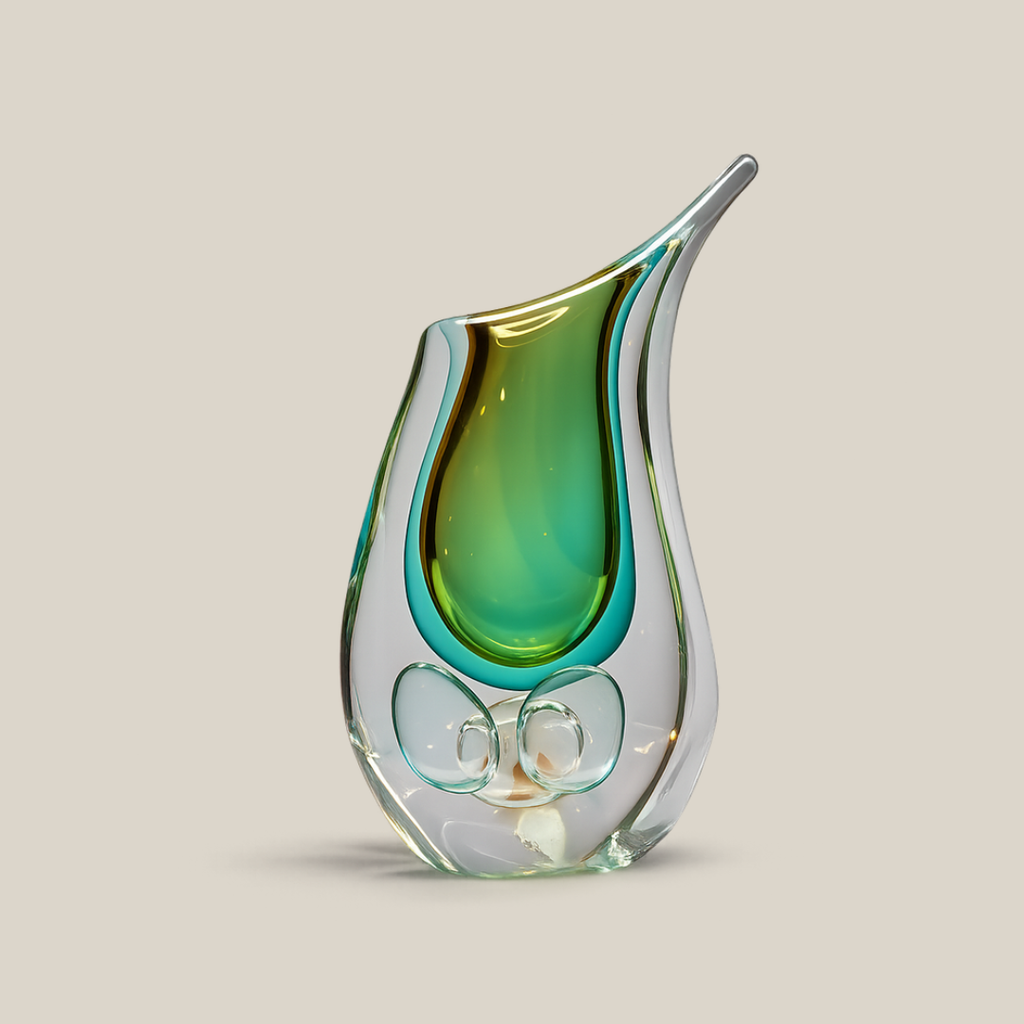 Aqua Eleganza Small Vase