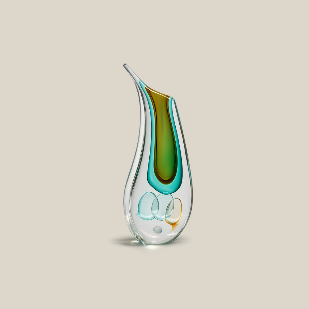 Aqua Eleganza Large Vase