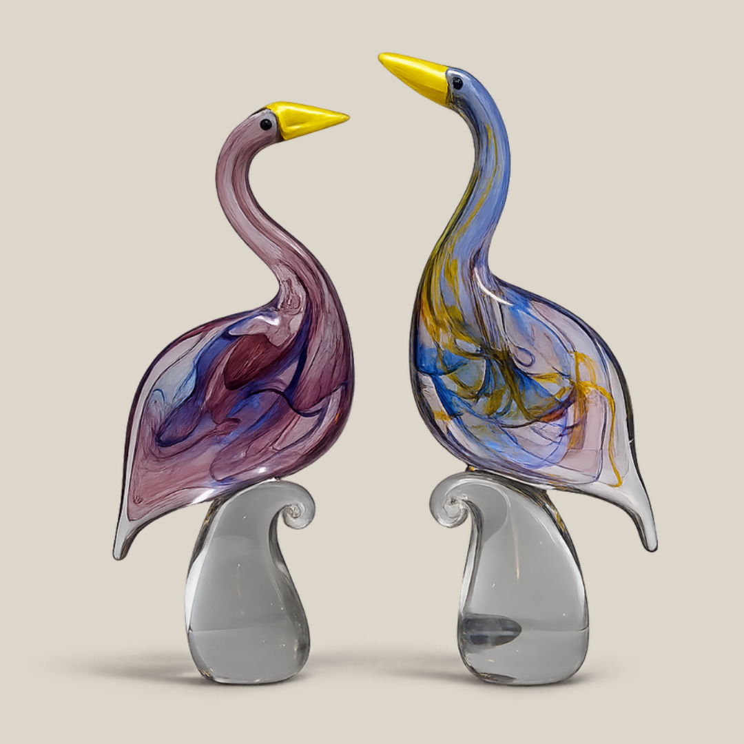 Painted Plumage Pair