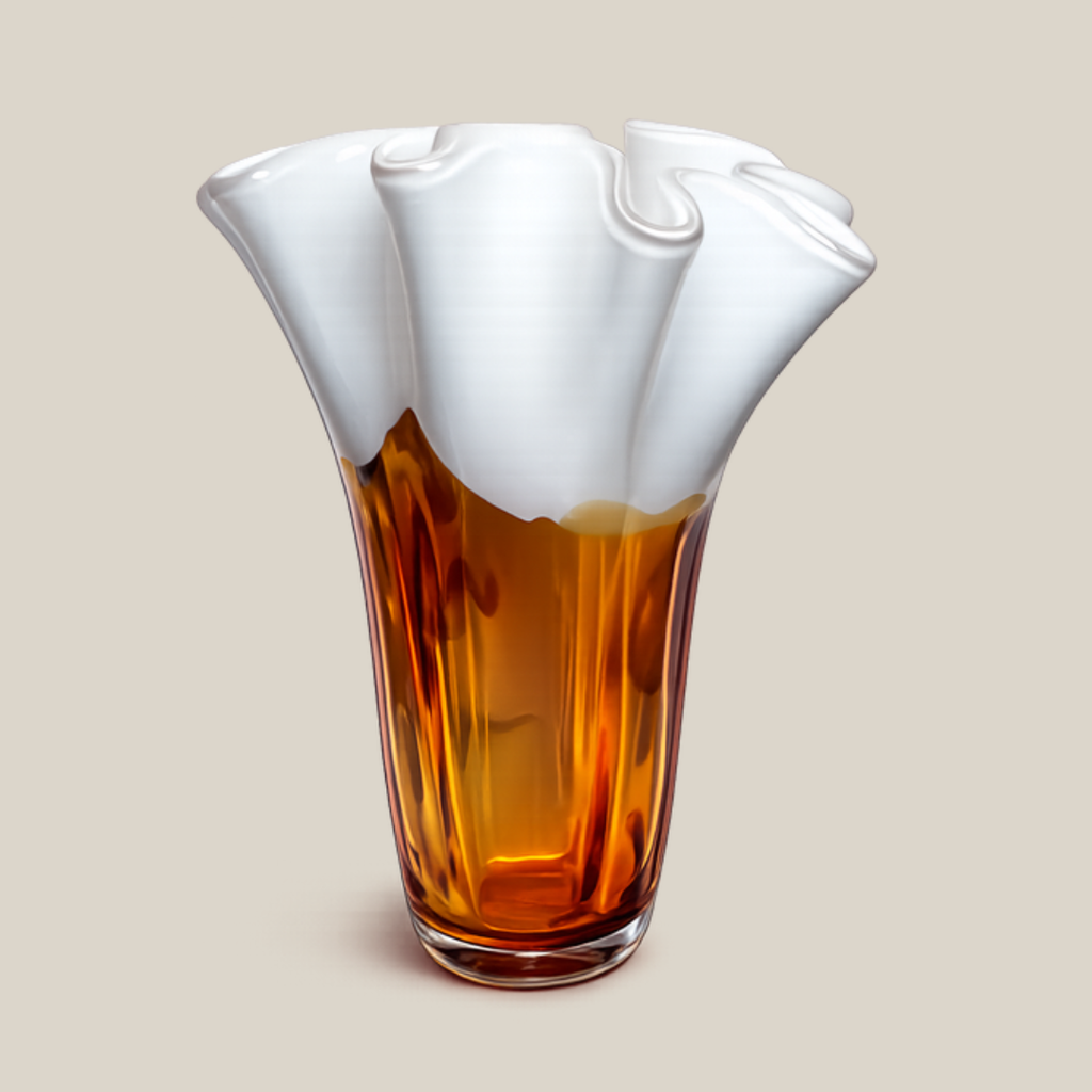 Ivory Petal Vase