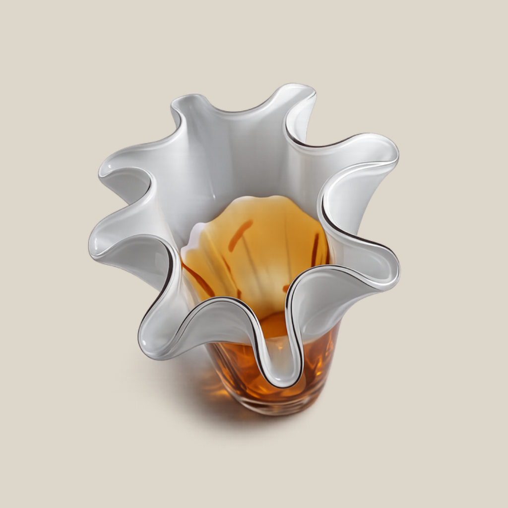 Ivory Petal Vase