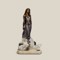 Fertility Muse Crystal Bronze Sculpture