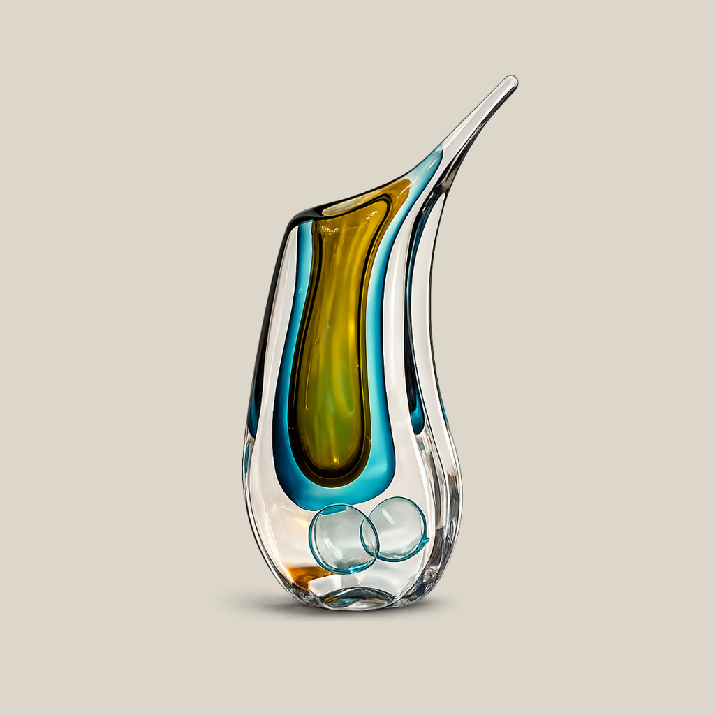 Aqua Eleganza Large Vase