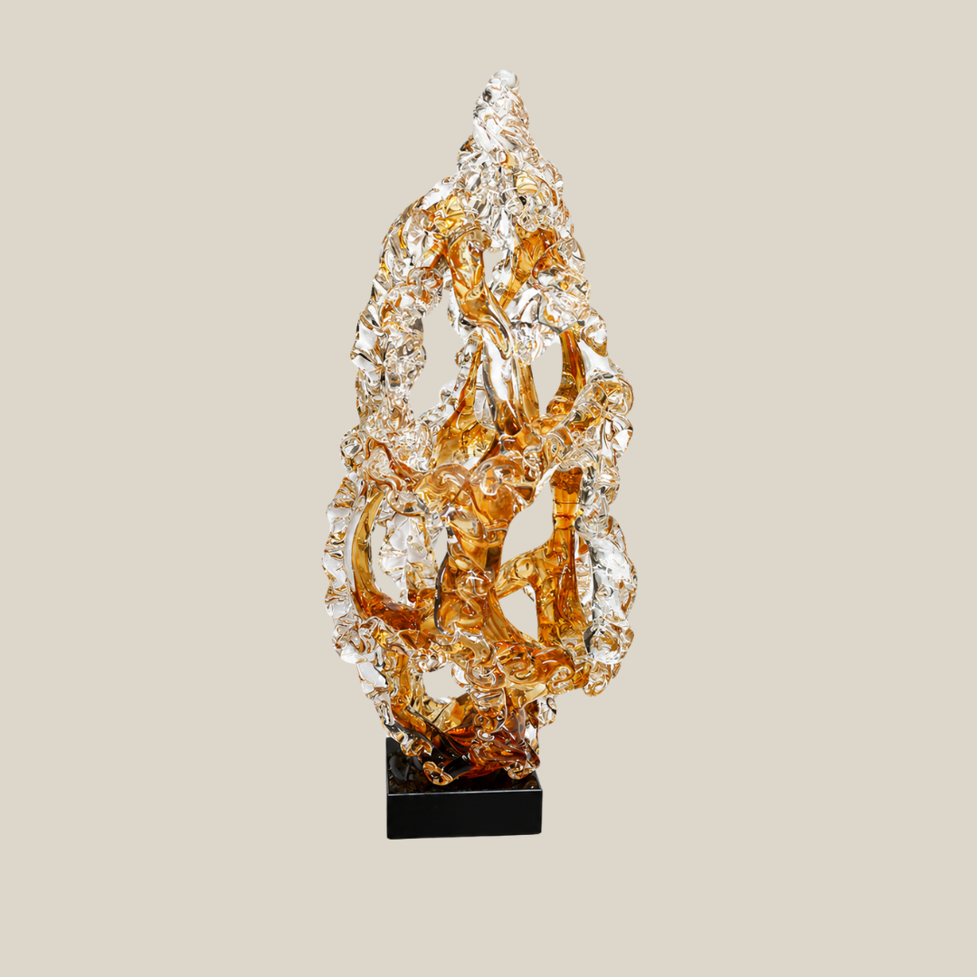 Amber Inferno Statement Decor