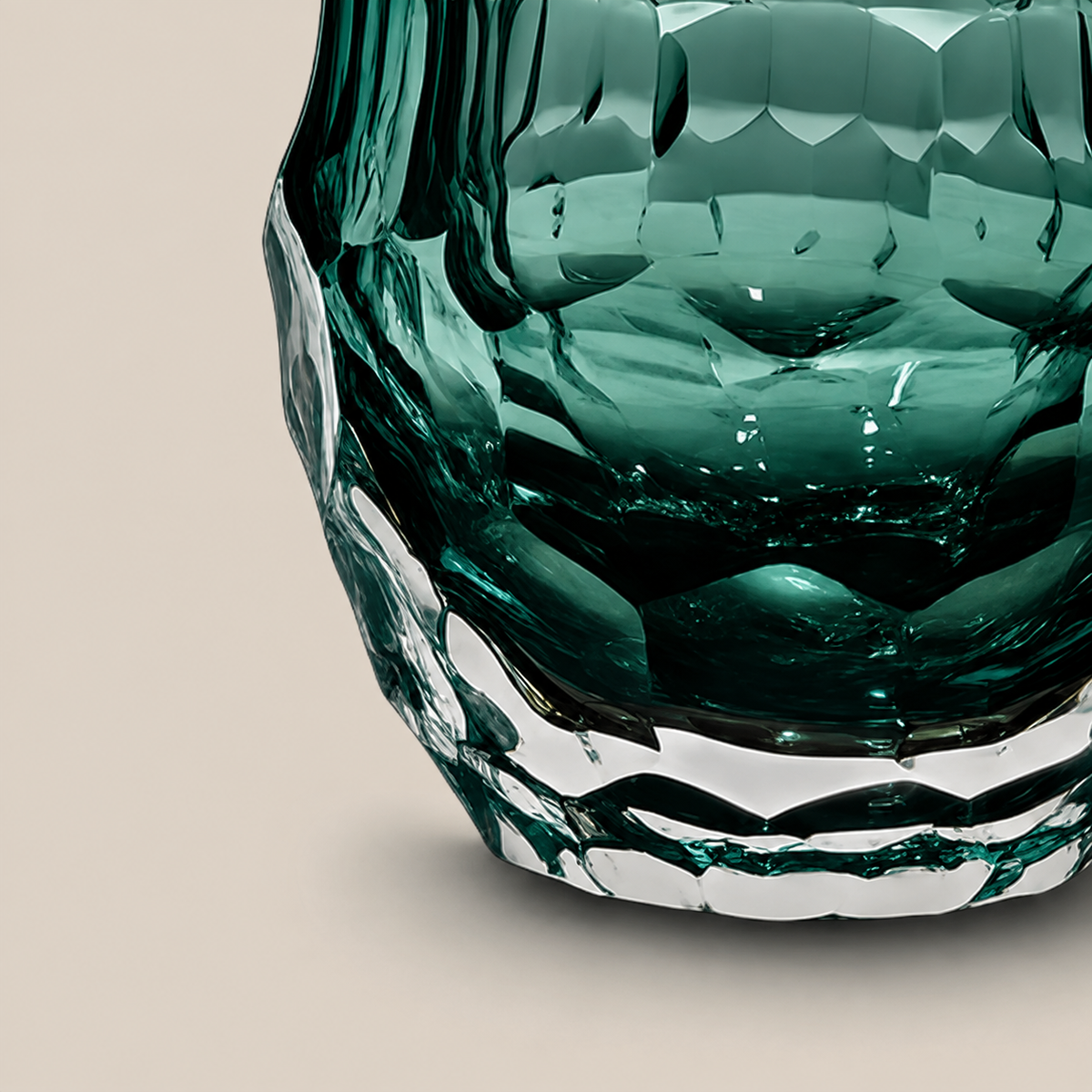 Aqua Prism Vase