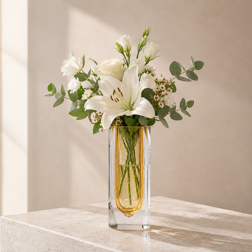 Golden Solstice Vase