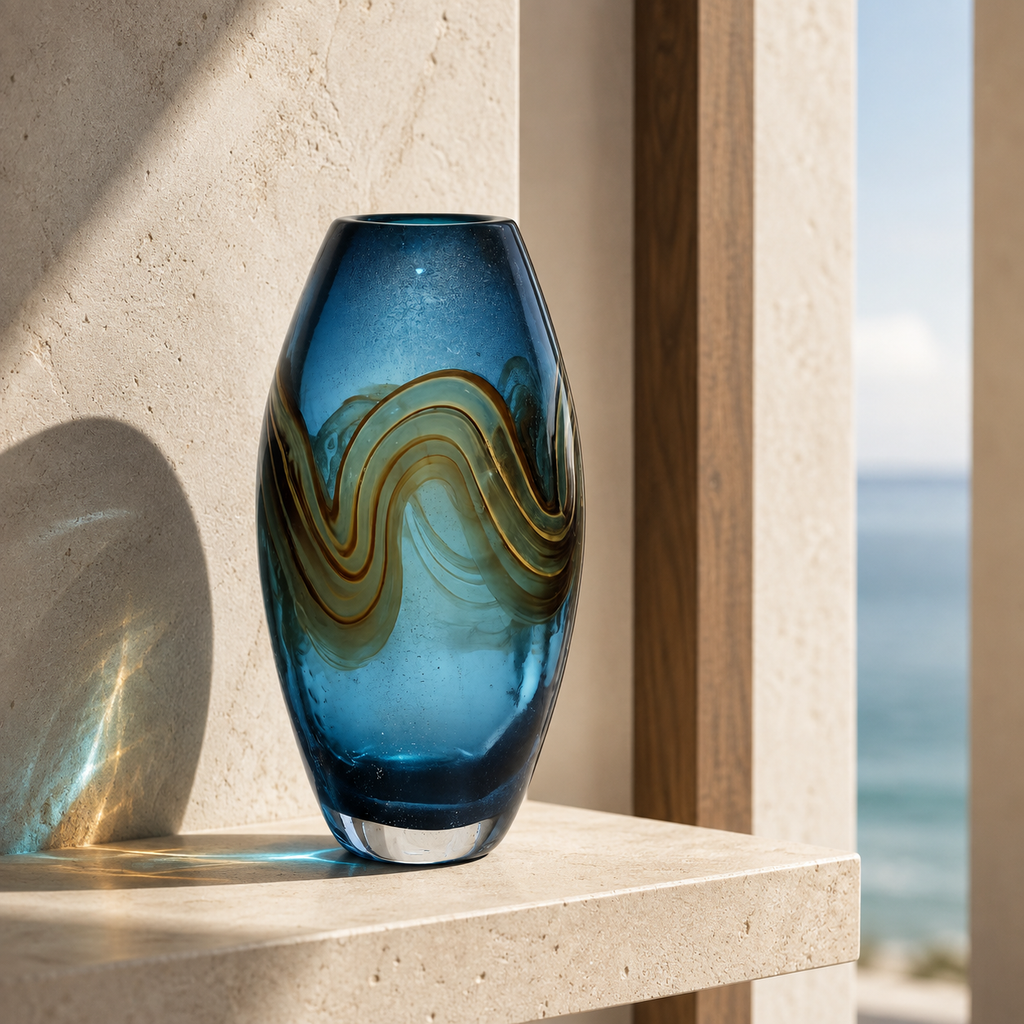 Ocean Cascade Vase