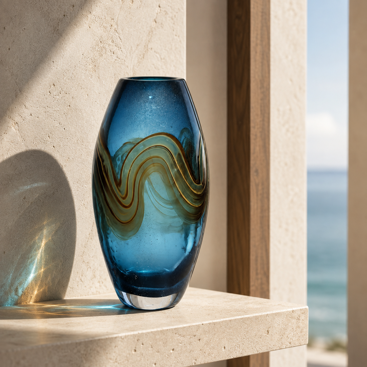Ocean Cascade Vase