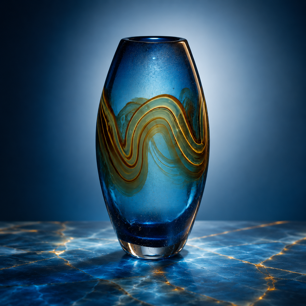 Ocean Cascade Vase