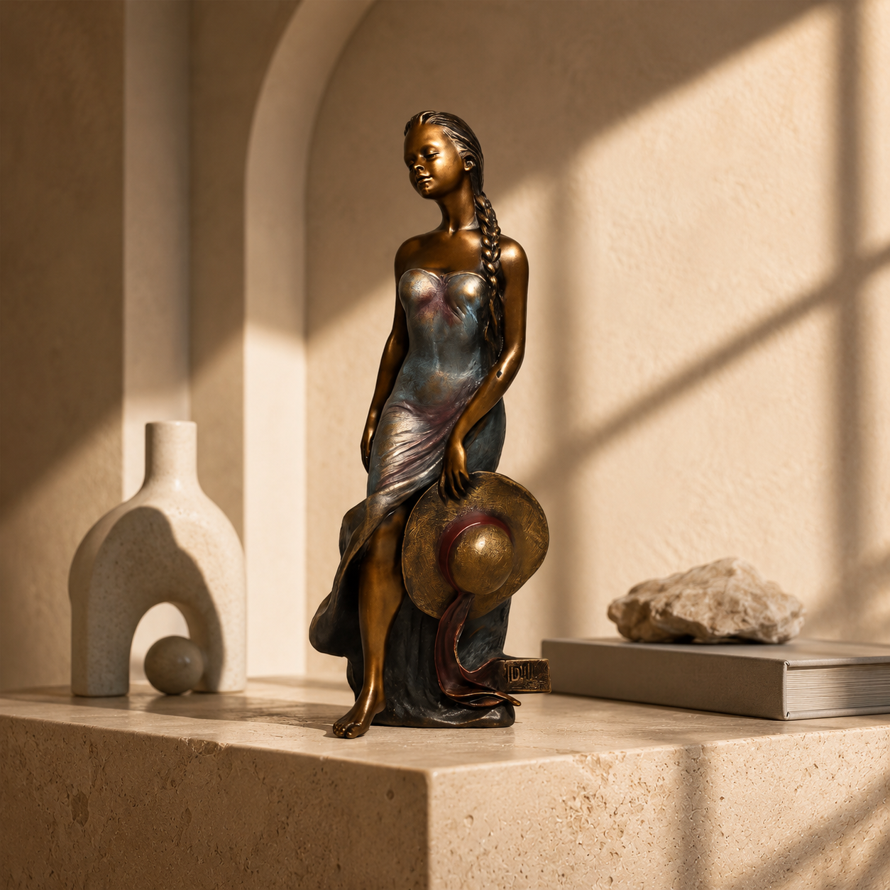 Maina Timeless Foundry Bronze Figurative Sculpture