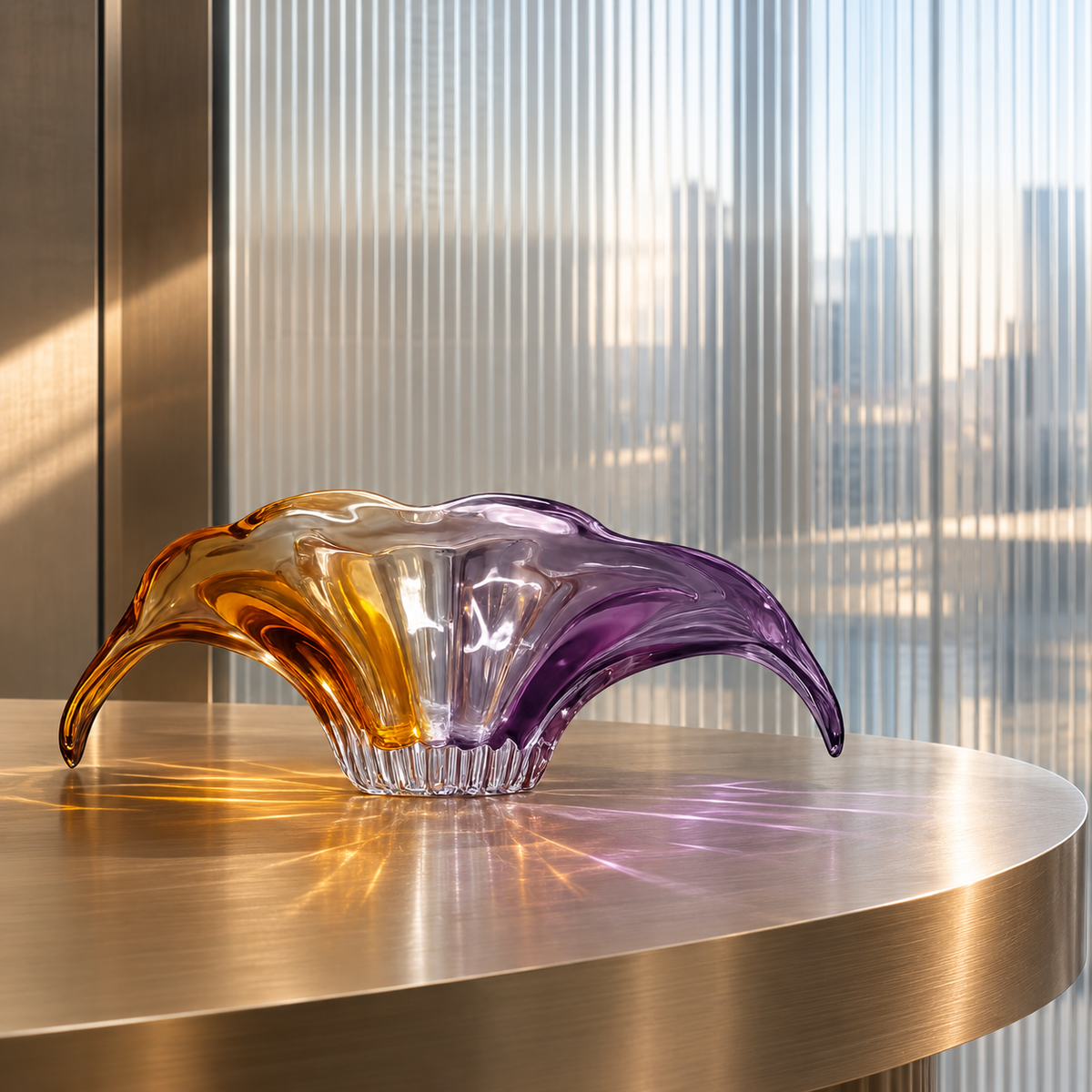 Twilight Petal Bowl
