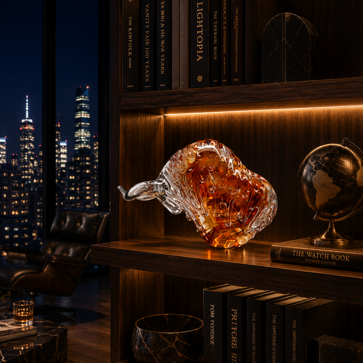 Bison Blaze Statement Decor
