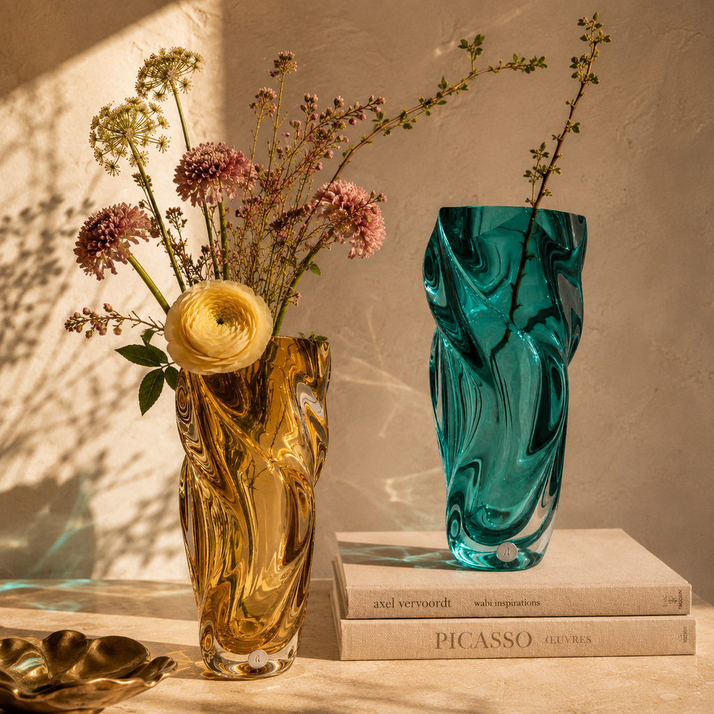 Honey Whirl Vase