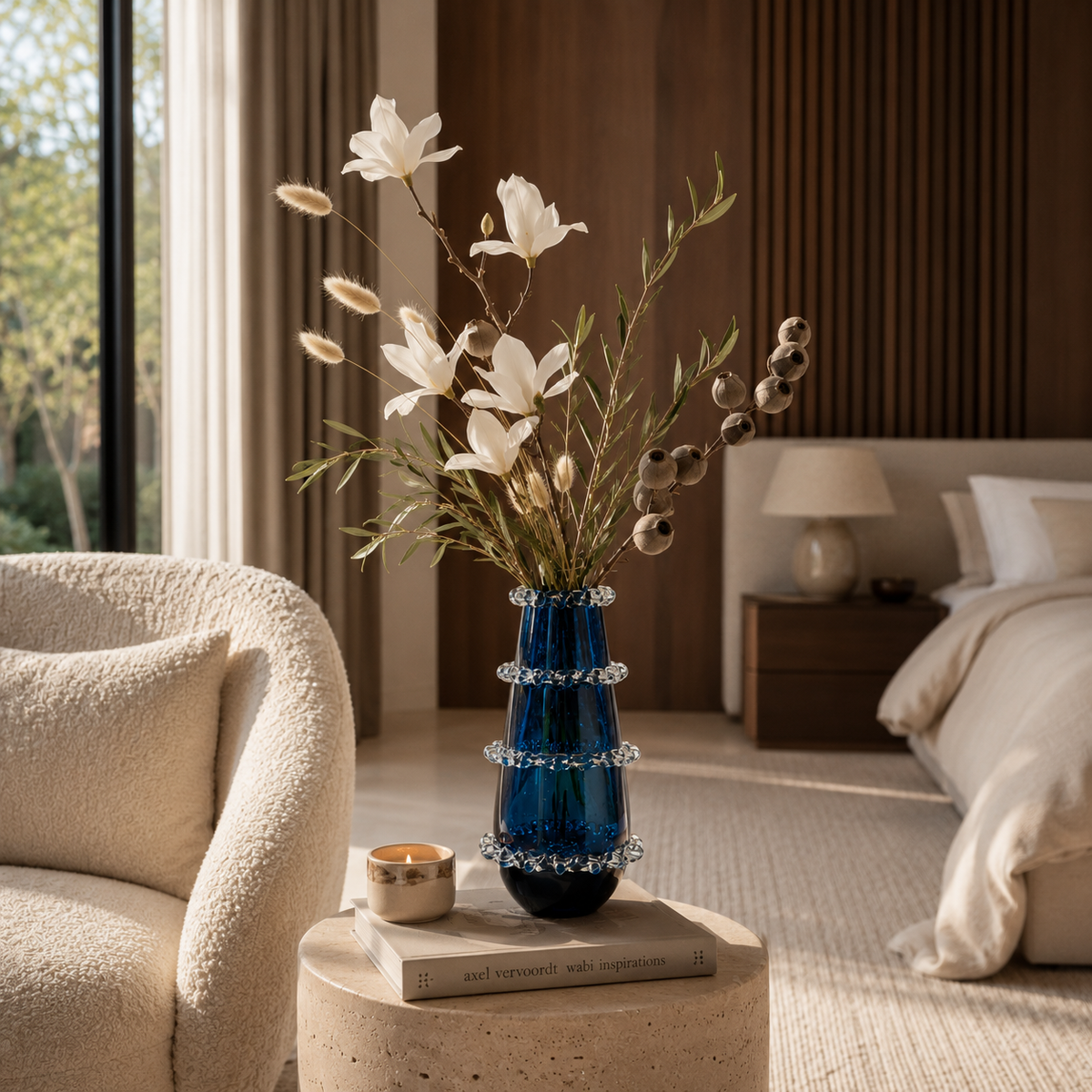 Sapphire Regalia Vase