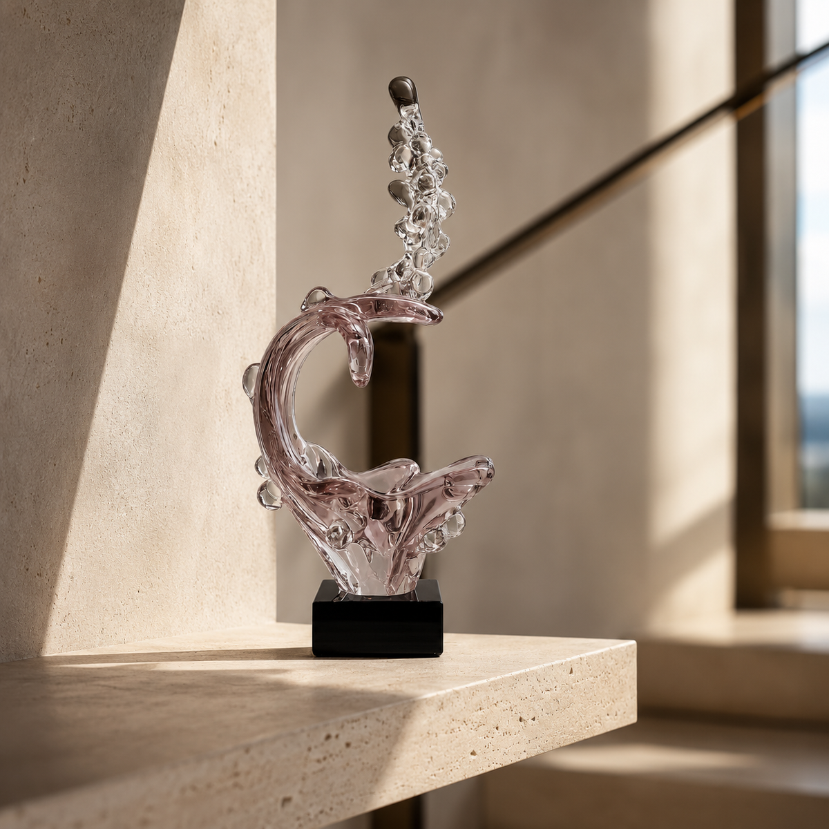 Coral Bloom Wildfire Statement Decor