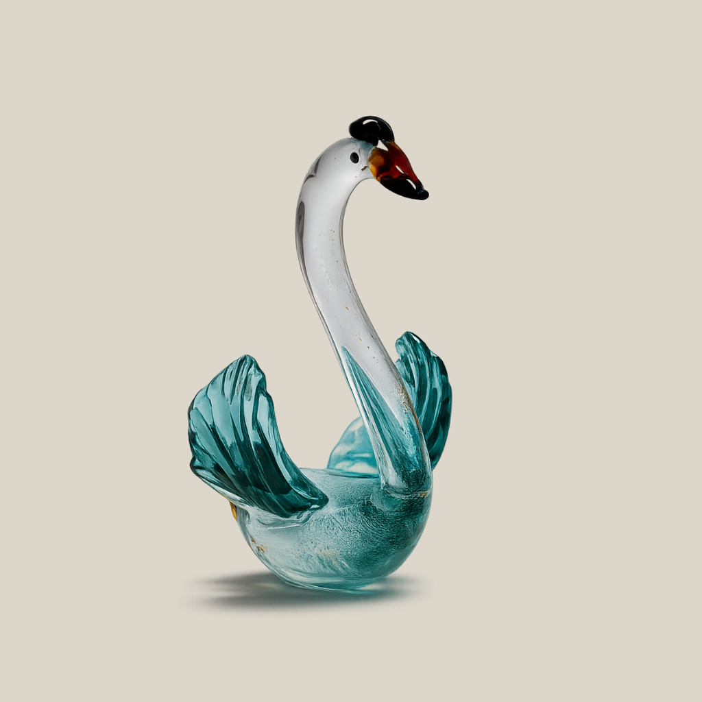 Serenade Glass Sculpture Pair