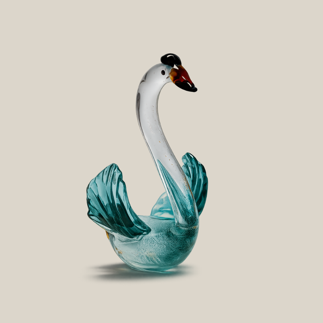 Serenade Glass Sculpture Pair